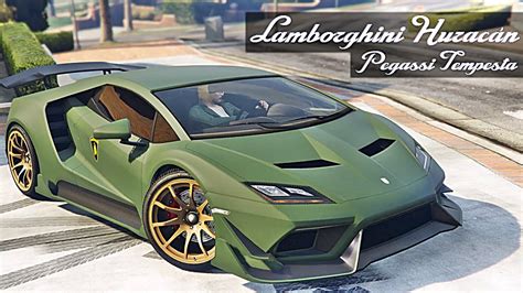 pegassi tempesta top  customization lamborghini huracan real  gta    youtube