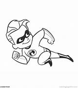 Incredibles Coloring Pages Kids Drawing Dash Disney Cartoon Colouring Color Printable Characters Print Drawings Parr Dashiell Sheets Books Cartoons Crafts sketch template