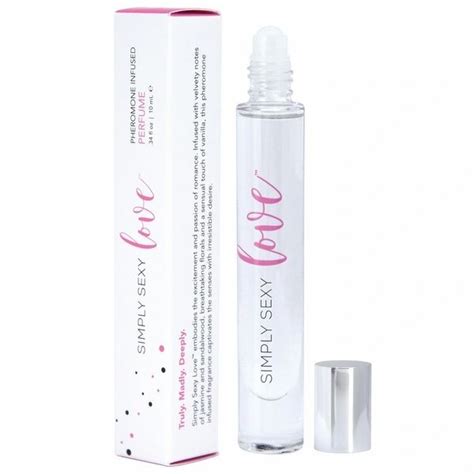 simply sexy love pheromone infused roller ball perfume 34 oz