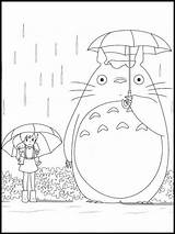 Totoro Tororo Websincloud Ghibli sketch template