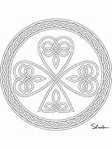 Pages Coloring Celtic Knot Adult Printable Recommended sketch template