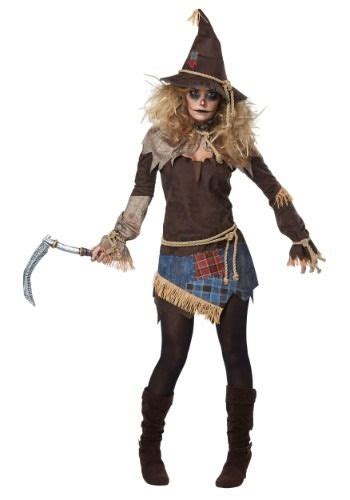creepy scarecrow costume for women scary halloween costumes scary