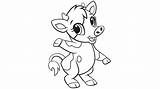 Coloring Cow Pages Baby Printable Kids Coloring4free Cute Color Animal Books Colouring Popular Library Clipart Choose Board Print sketch template
