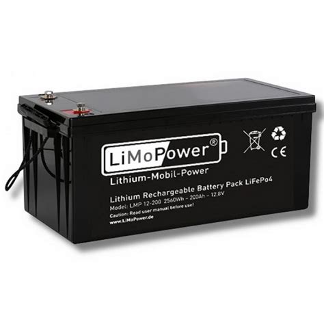 lithium ionen akku  ah typ lmp    wh