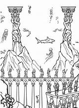 Atlantis Dover Publications Doverpublications sketch template