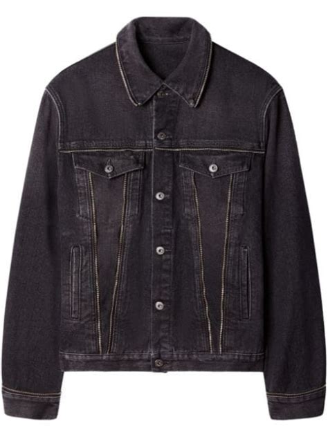 off white denim jackets for men farfetch