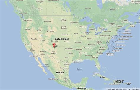 Santa Fé New Mexico On Usa Map