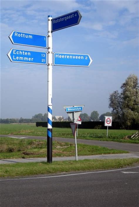 anwb wegwijzer explore  signage  public spaces  friesland