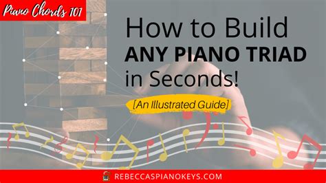 Piano Chords 101 How To Build Any Piano Triad In Seconds [illustrated