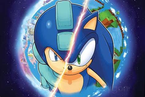 worlds unite in new mega man sonic crossover series polygon