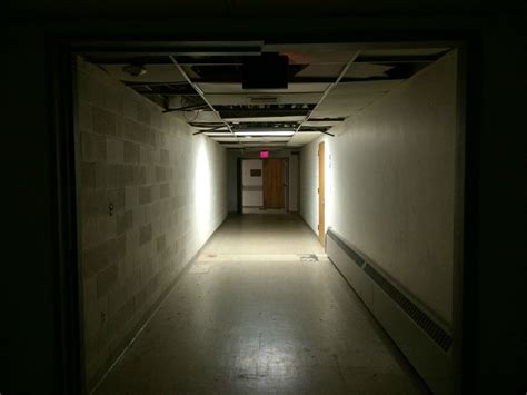 hallway   basement   hospital  work  rcreepy