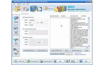 DRPU Barcode Software for Publishers and Library screenshot #5