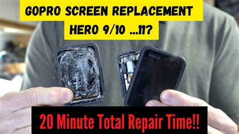 gopro hero  screen replacement  fastest  youtube