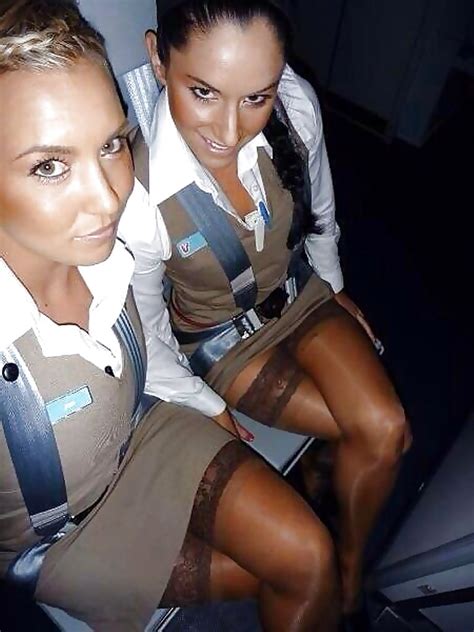Sexy Flugbegleiterinnen Sexy Flight Attendants 29 Pics