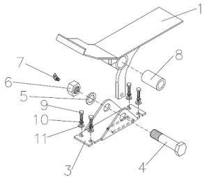 moffett mounty truck mounted forklift replacement parts