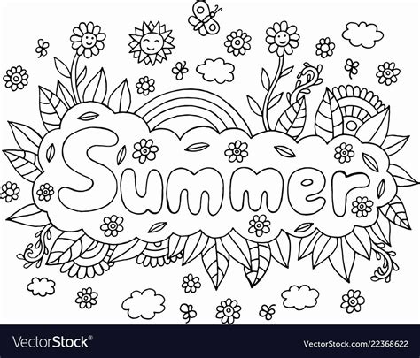 summer coloring pages  seniors heartof cotton candy