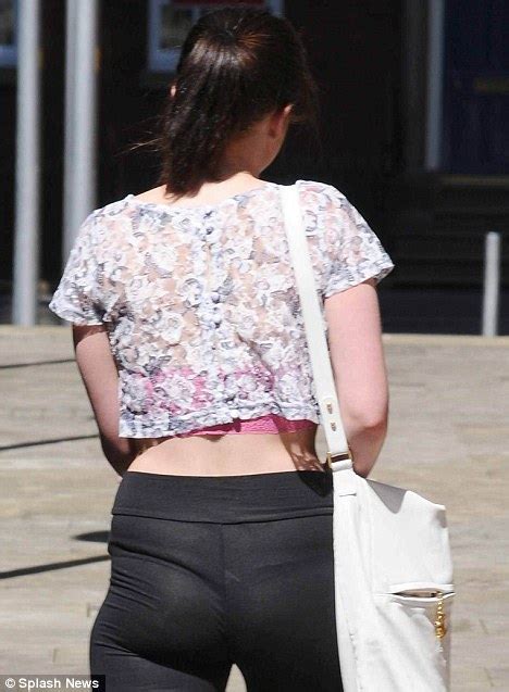 Helen Flanagan Has An Unfortunate Vpl As She Steps Out In Manchester In