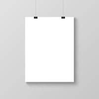 blank poster vector art icons  graphics