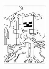 Creeper Coloring Minecraft Pages Mutant Printable Getcolorings Print Color sketch template