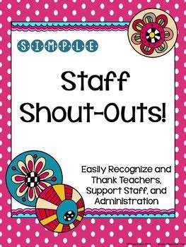 teacher  staff appreciation school leadership staff appreciation