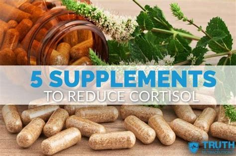 5 Best Supplements To Reduce Cortisol Lower Stress Levels Naturally