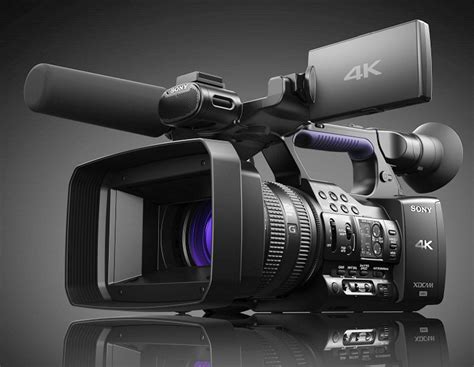 Sony Unveils New Professional 4k Camcorder