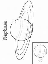 Neptune Solar System Coloringstar Mercury Venus Planets Thèmes Maternelle Kaynak sketch template