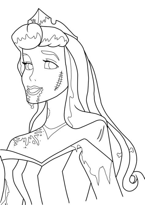 disney  zombies coloring pages coloring pages