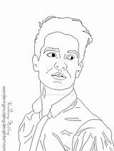 Urie Brendon Lineart sketch template