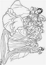 Ausmalbilder Prinzessin Prinzessinnen Malvorlagen sketch template