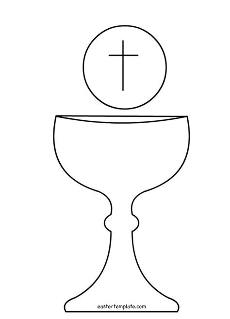 printable chalice template printable word searches