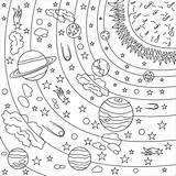Coloring Pages Solar System Space Para Colorear Mandalas Adult Imprimir Kinder Ausdrucken Number Kostenlos Planets Sheets Clip Kids Pintar Theme sketch template