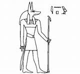 Anubis Coloring Colorare Anuvis Coloritou Disegni Acolore Fantastici Dessins sketch template