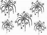 Fireworks Coloring Pages Firework Printable Clipart Line Year Drawing Kids Celebration Eve Colorine Years Coloringbook4kids Print Printables Popular Artificiales Fuegos sketch template