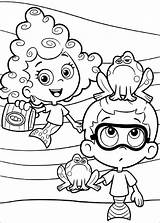 Bubble Guppies Coloring Pages Printable Print Usage Color Via Getcolorings sketch template