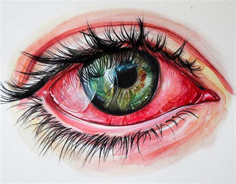 eye painting  klarem  deviantart