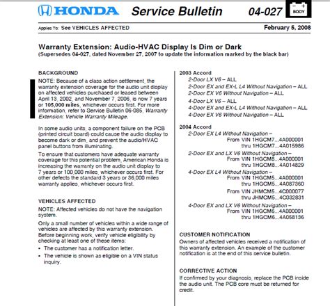 honda accord radio circuit board