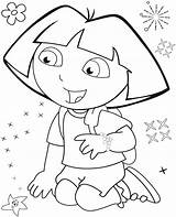 Dora Explorer Momes Preschoolactivities sketch template