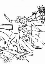 Surfen Malvorlage Ausmalbilder Große Herunterladen sketch template