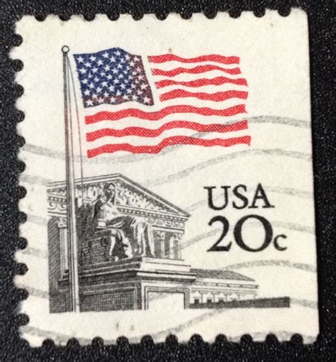 stamp     flag  supreme court book single    ebid united