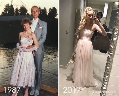 10 teens who wore their moms vintage prom dresses decades later and absolutely killed it