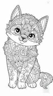 cute kitten coloring page   pins