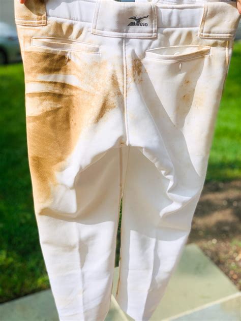 clean white softball  baseball pants