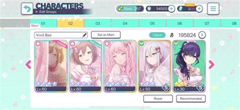 show    full sets  cards youve collected rprojectsekai