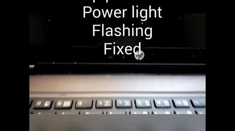 fix hp pro book wont turn   power light blinking