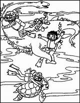 Bus Magic School Coloring Pages Book Under Water Hope Found These sketch template