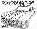 Mustang Coloring Ford Car Cars Pages Gt Muscle Drawing Printable Old Colouring Mustangs Race Drawings Cool Sheets Adult Color Kids sketch template