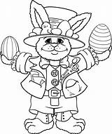 Easter Bunny March Challenge Original sketch template