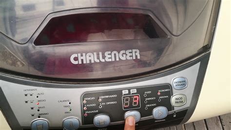 como funciona una lavadora challenger digital youtube
