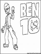 Coloring Pages Ben Cartoons sketch template